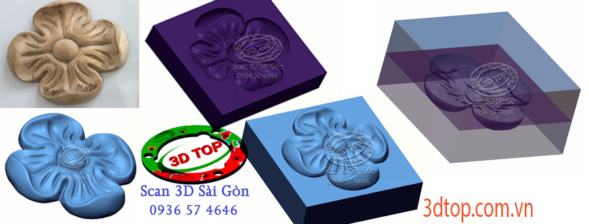 Scan 3D phù điêu, kỹ nghệ